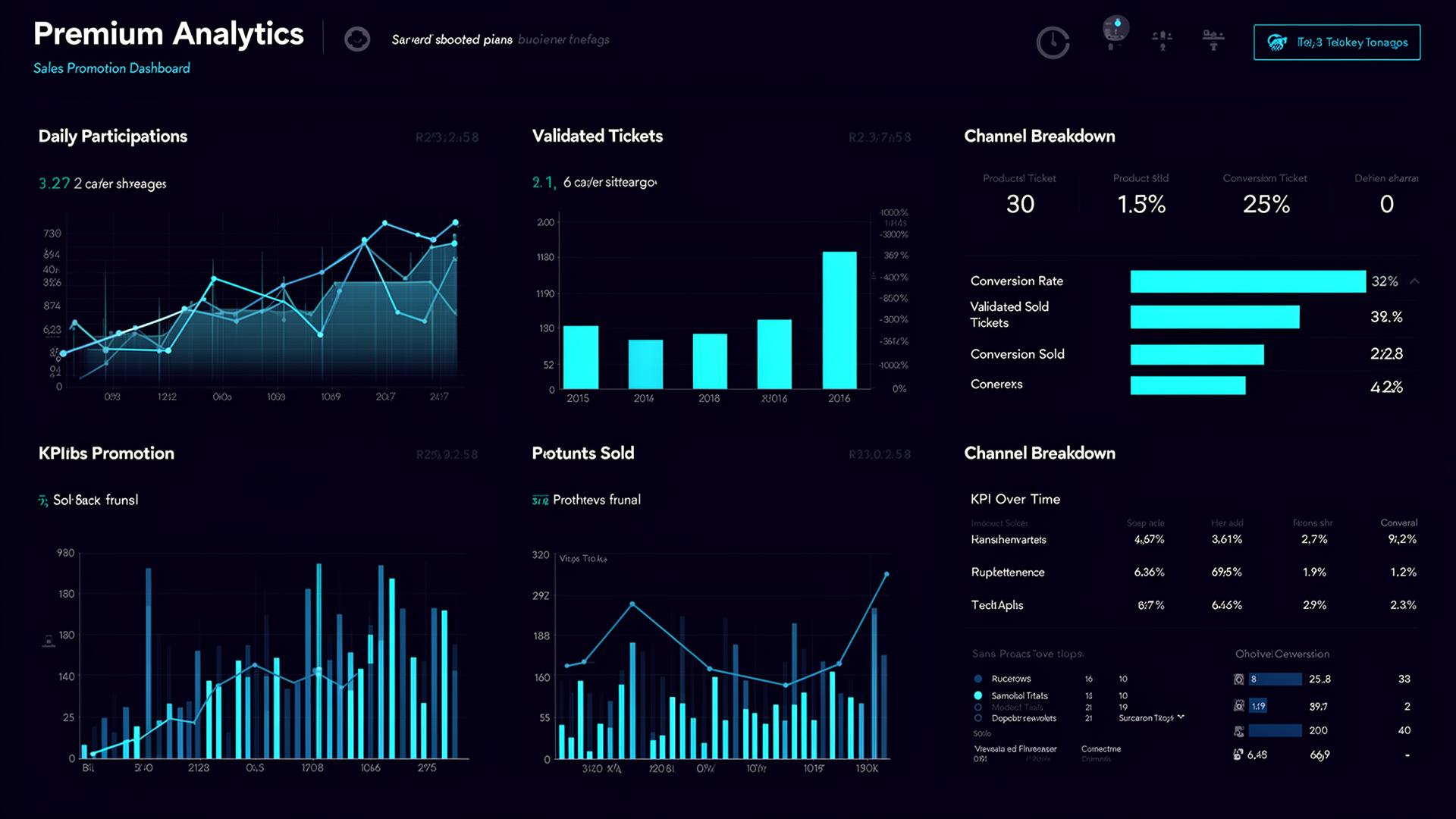 Sentra Dashboard with Real-Time Sales Promotion KPIs
