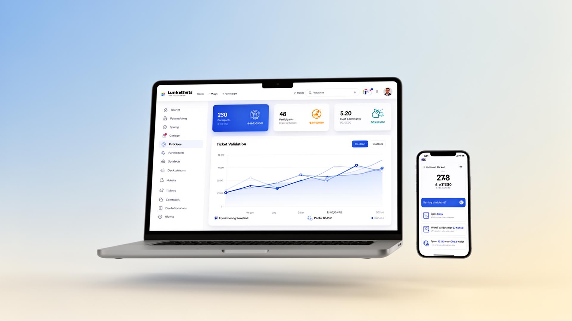 Panel de control de Sentra con KPIs de una promoción en tiempo real